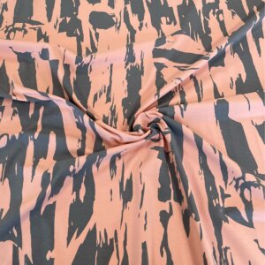 Rocksen-trikoo, Vaaleanpunainen -harmaa Pala 1,2m