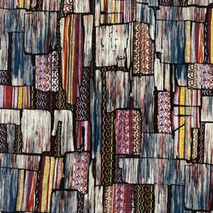Tilkkutäkki -neulos, Multicolour