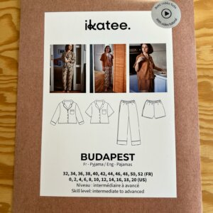 Ikatee Budapest -pyjamakaava, Naiset 32-52