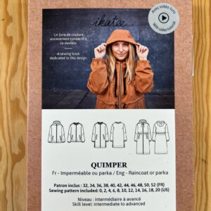 Ikatee Quimper-parkatakkikaava, Naiset 32-52