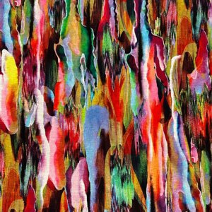 Rainbow Stripes-neulos, Multicolour Pala 2m